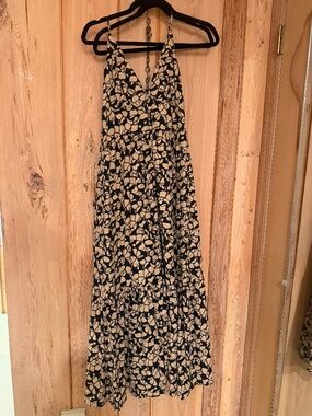 Abercrombie floral maxi dress